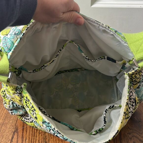 Vera Bradley Limes Up Messenger Diaper Bag - Picture 4 of 4